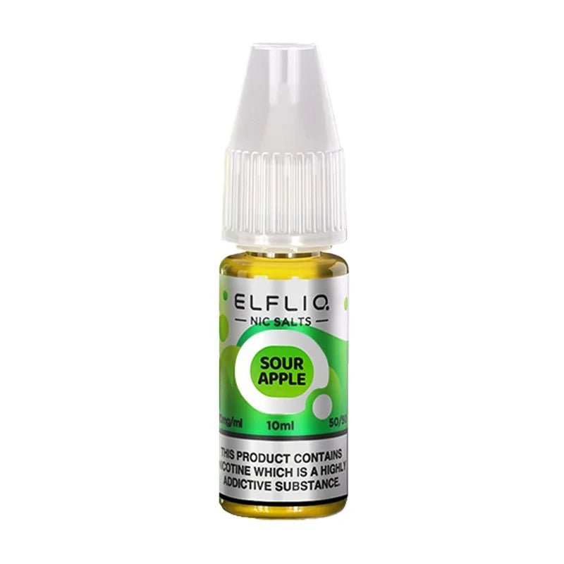 ELFLIQ Nic Salts Sour Apple (Box of 10)