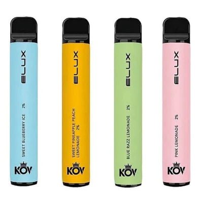 Elux Bar Kov 600 Puff Disposable Vape Pod Device 20MG - Box of 10