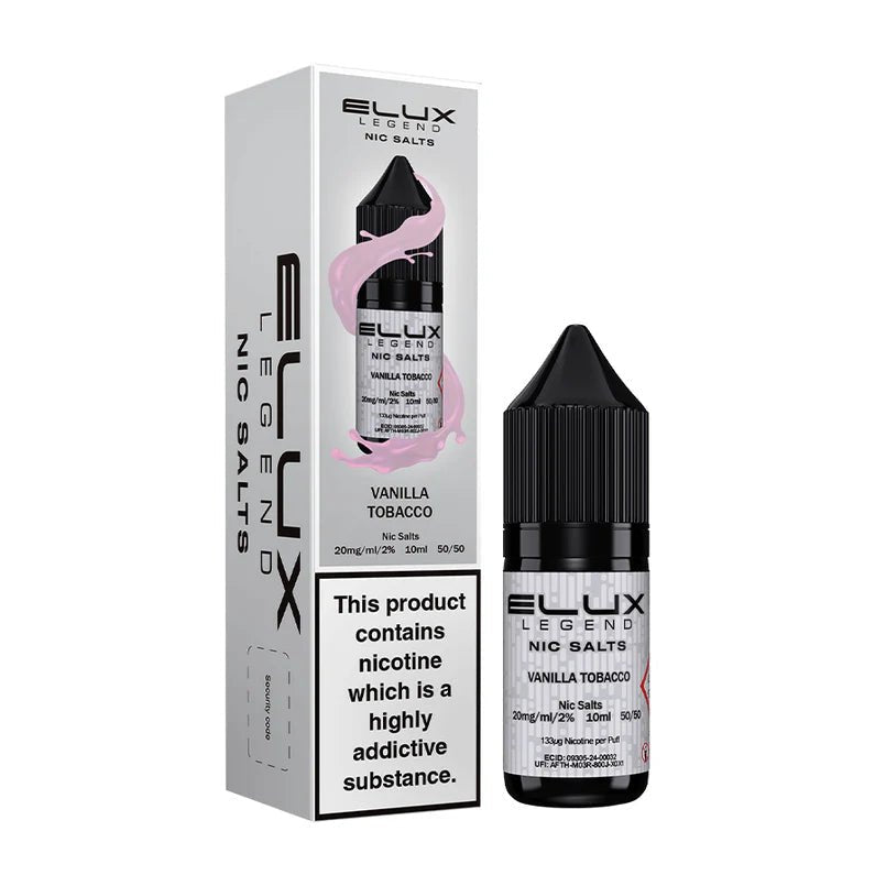 Elux Legend 10ml Nic Salt - Pack of 10