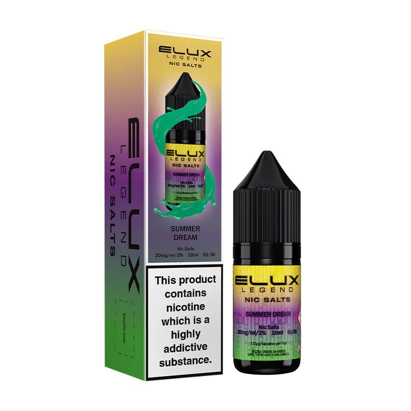 Elux Legend 10ml Nic Salt - Pack of 10