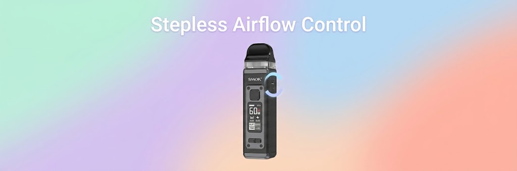 Stepless Airflow Control