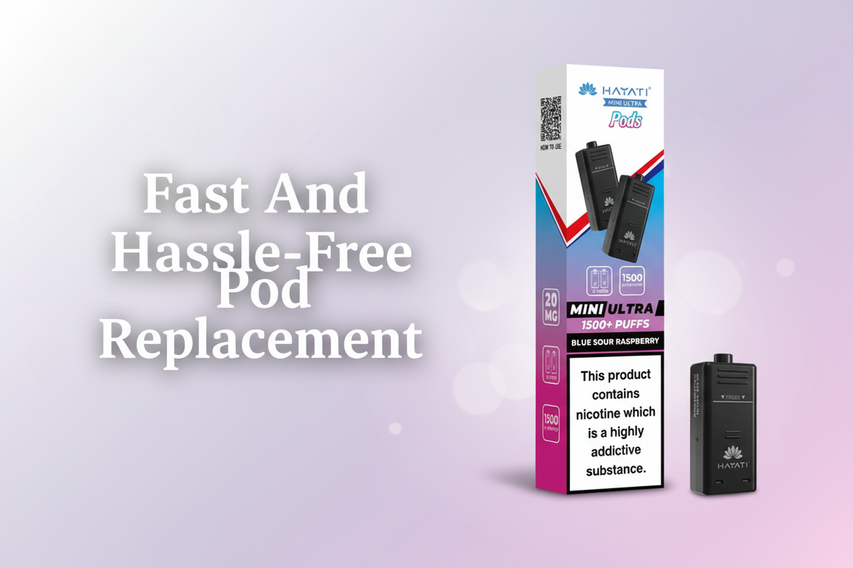 Fast And Hassle-Free Pod Replacement