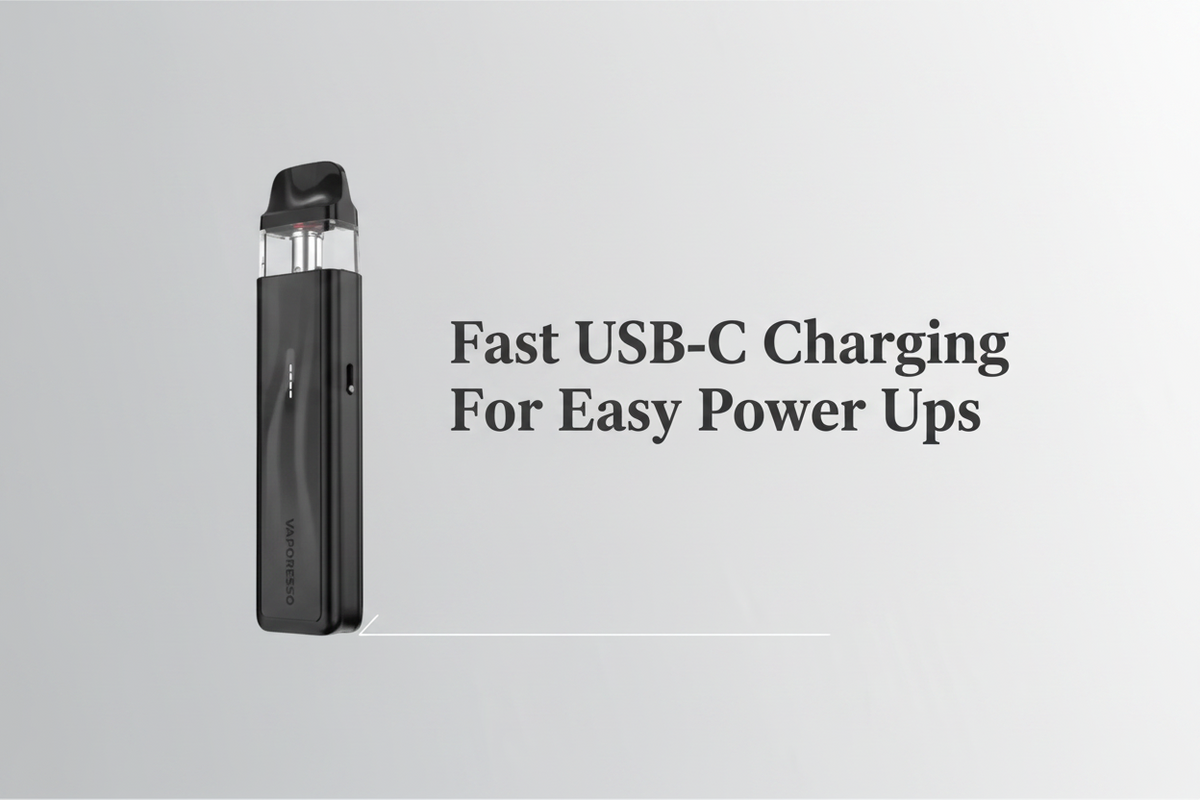 Fast USB-C Charging For Easy Power Ups