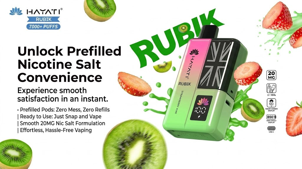 Prefilled Nicotine Salt Pod Convenience