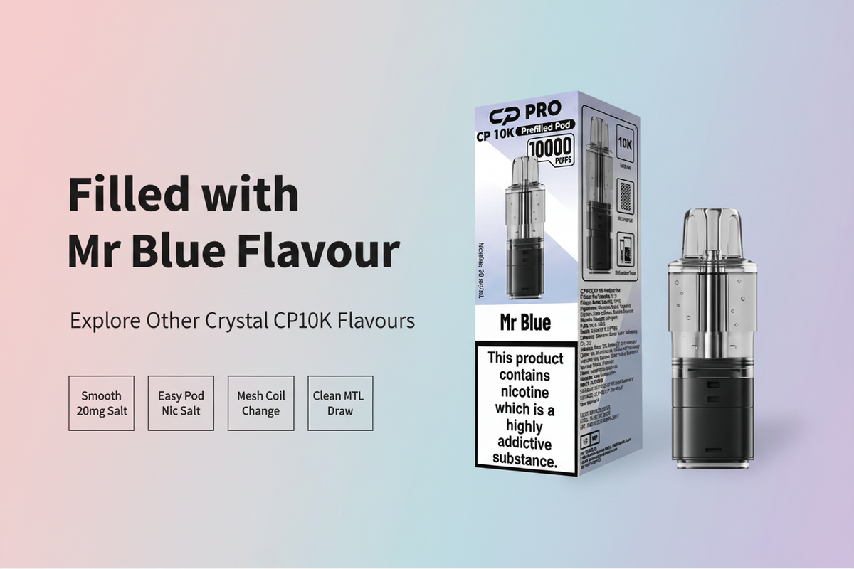 Filled with Mr Blue Flavour