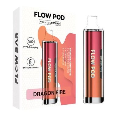 Flow Pod CP600 Rechargeable Pod Kit | 600+ Puffs, USB-C Charging Select Vape Club Flow Pod CP600 Rechargeable Pod Kit | 600+ Puffs, USB-C Charging Select Vape Club