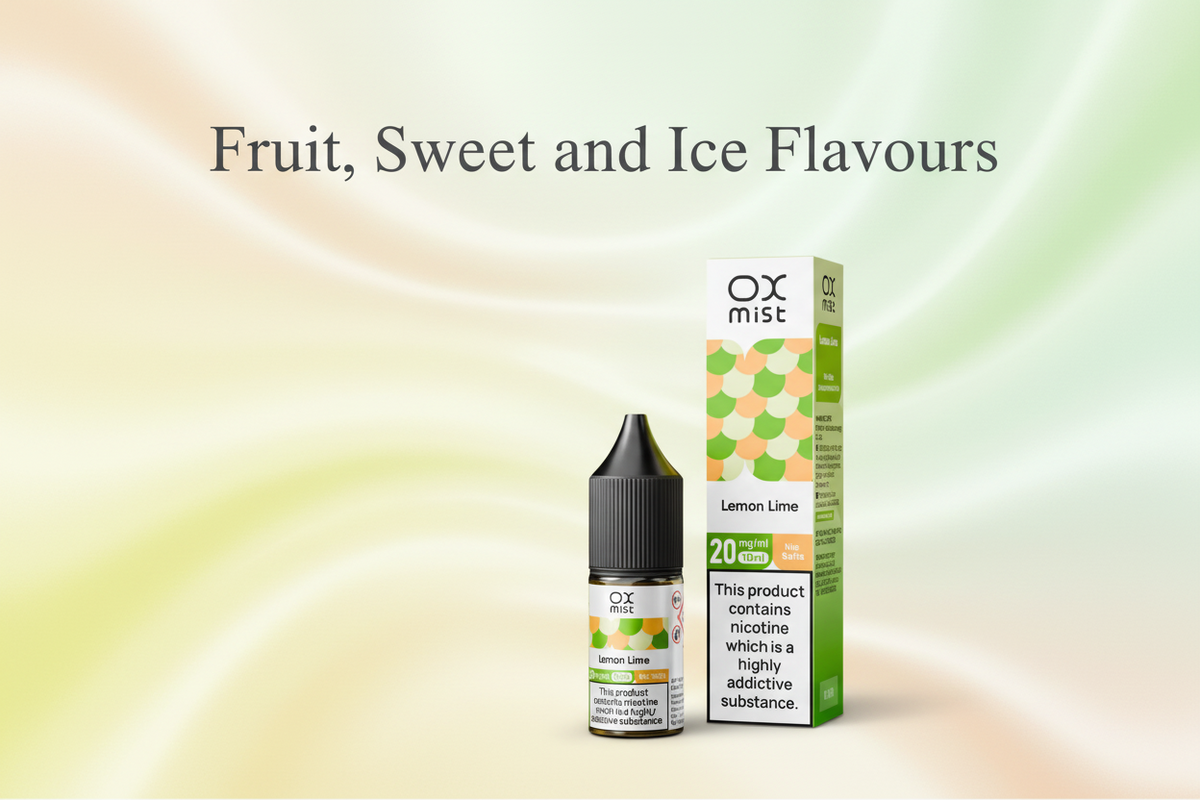 Fruit, Sweet and Ice Flavours