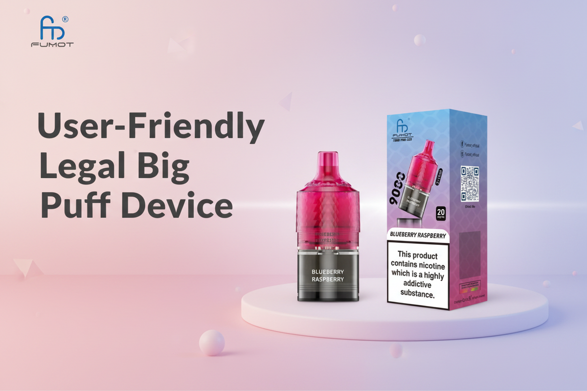User-Friendly Legal Big Puff Device