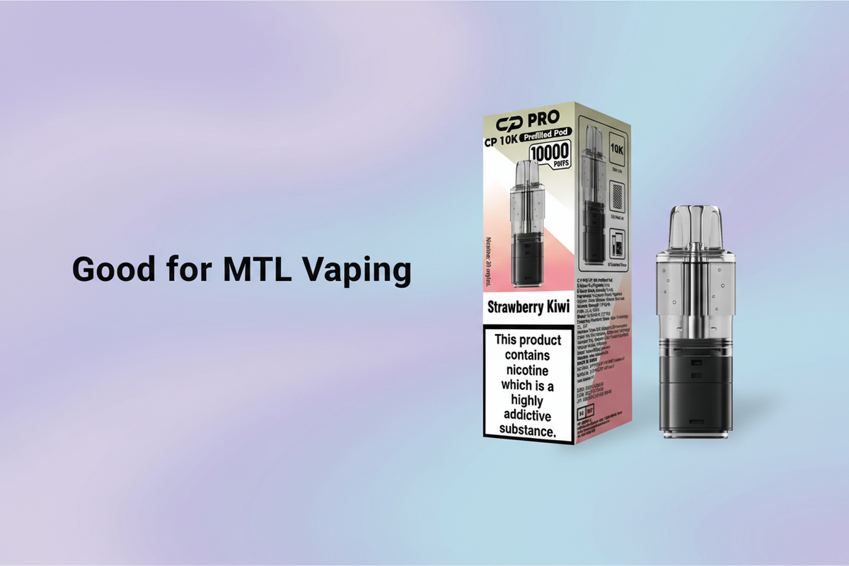 Good for MTL Vaping