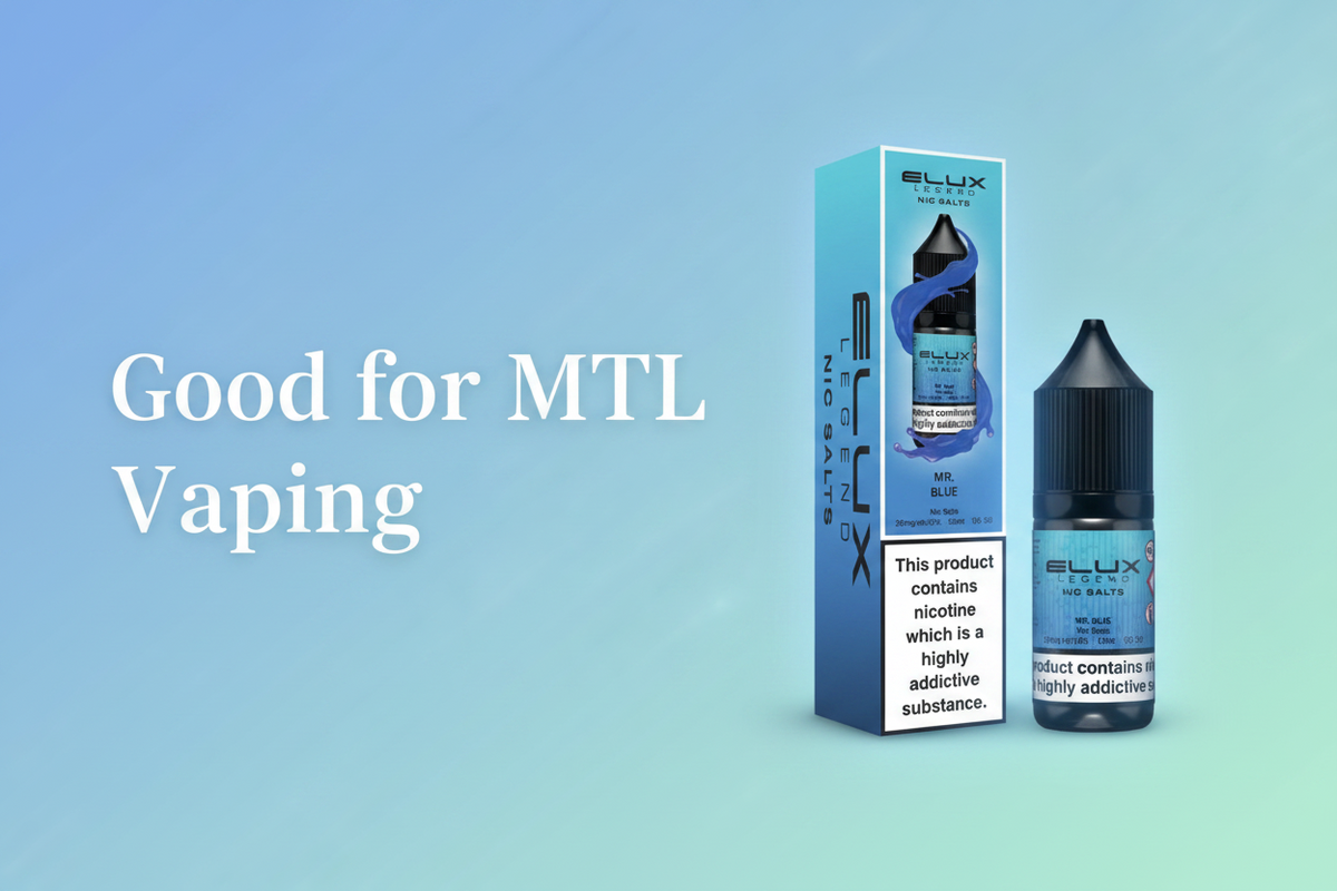 Good for MTL Vaping