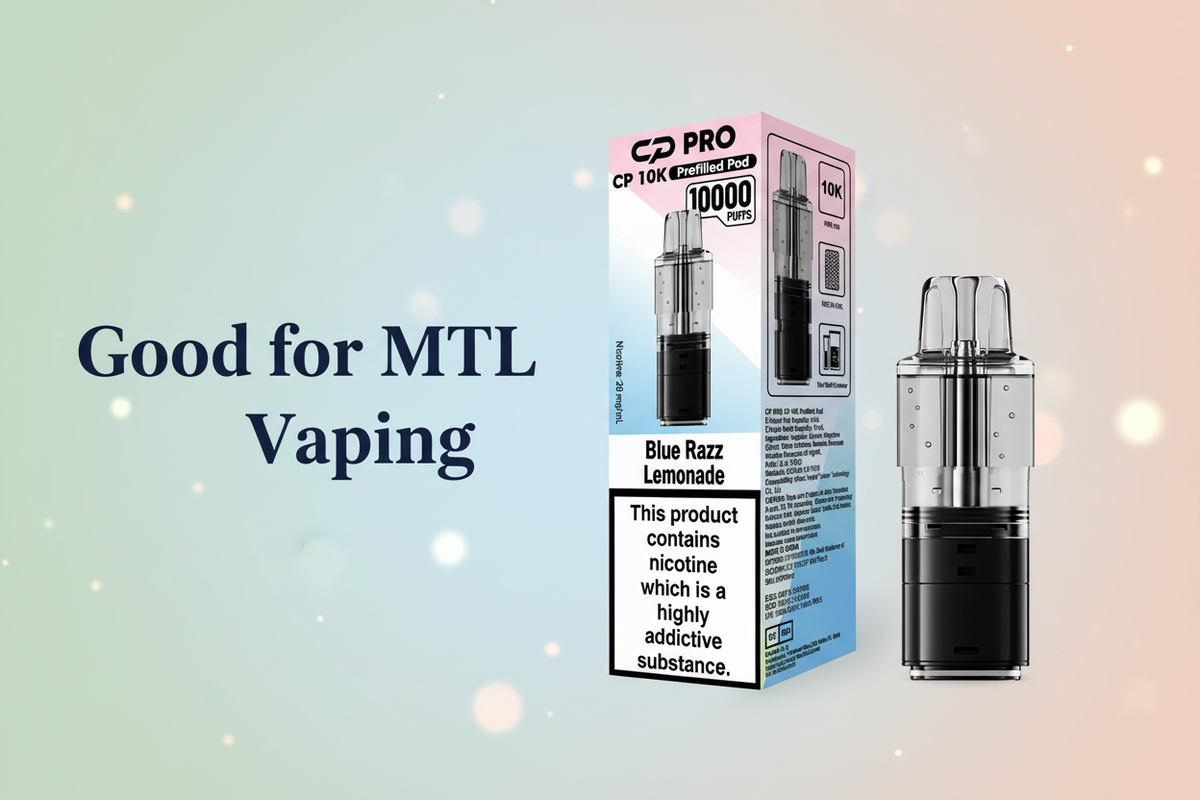 Good for MTL Vaping