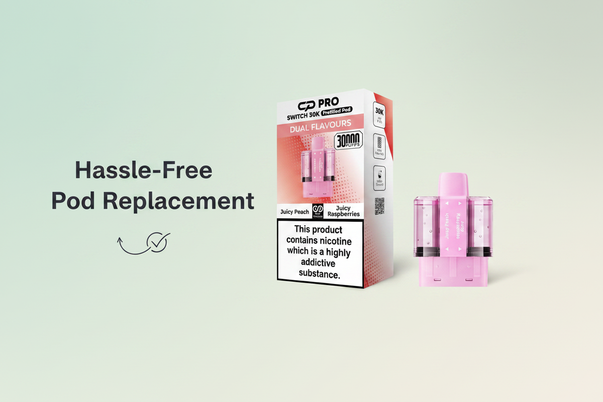 Hassle-Free Pod Replacement