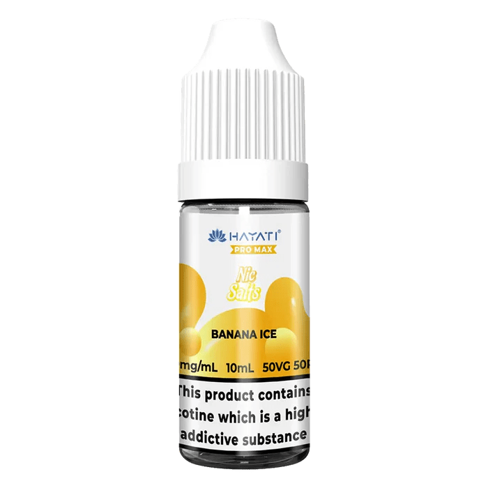 Hayati Pro Max Banana Ice Nic Salt Vape Juice