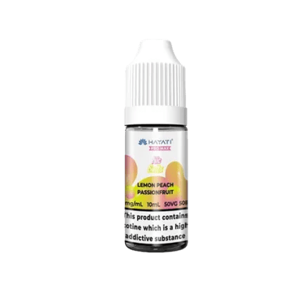 Hayati Pro Max Lemon Peach Passionfruit Ice Nic Salt Vape Juice