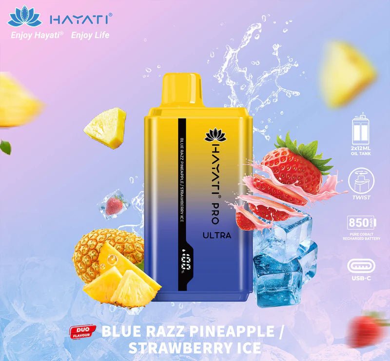 Hayati Pro Ultra 15000 Puffs Disposable Vape 20mg