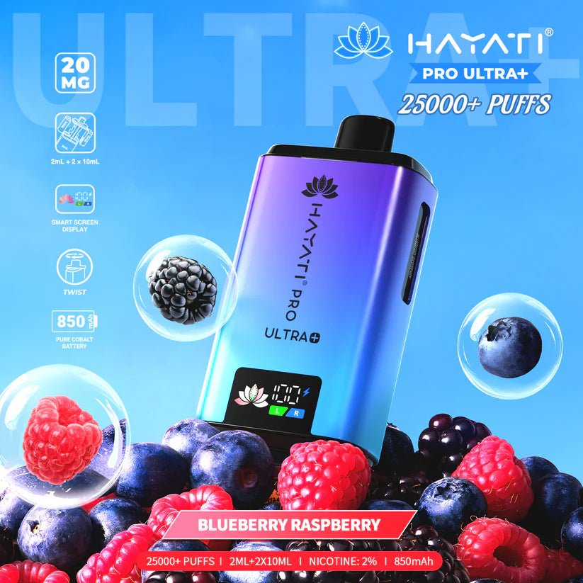 Hayati Pro Ultra+ 25k Prefilled Vape Pod 20mg - Boxes (COMING SOON)