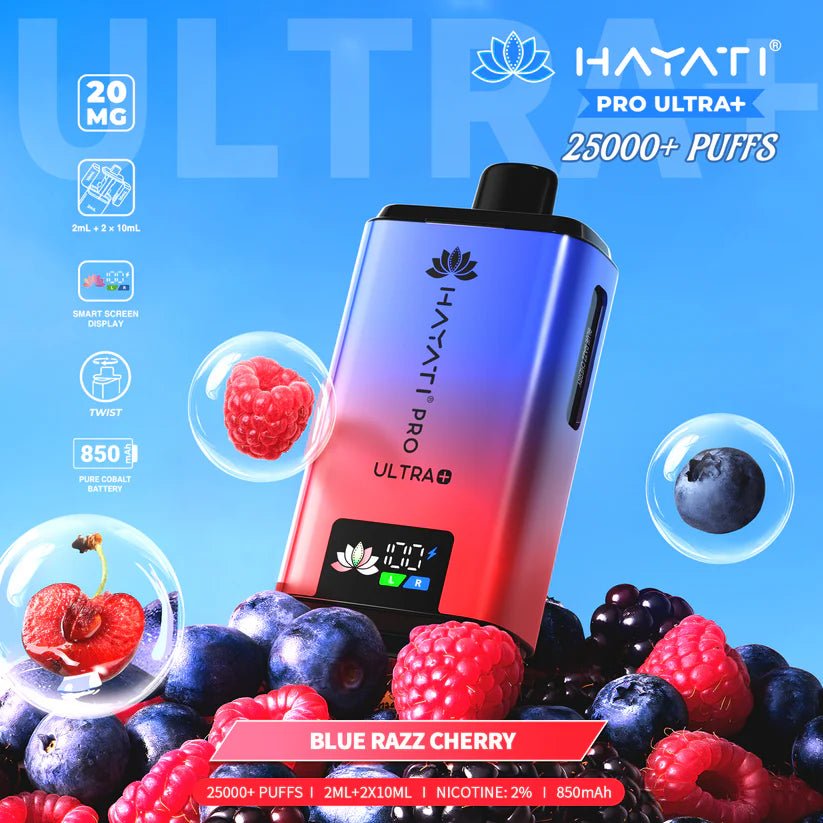 Hayati Pro Ultra+ 25k Prefilled Vape Pod 20mg - Boxes (COMING SOON)