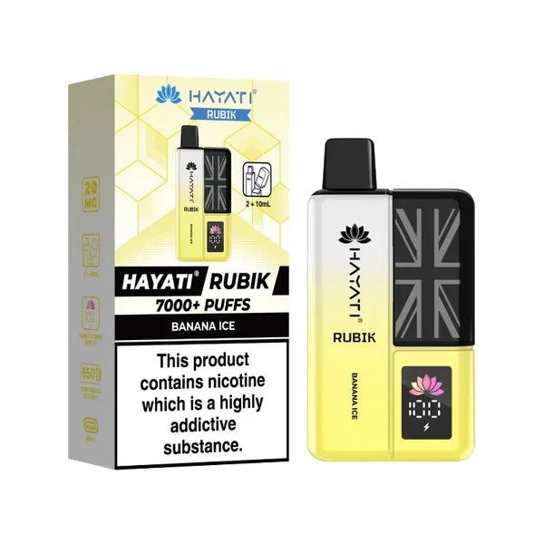 Hayati Rubik 7k Puffs Refillable Vape 20mg