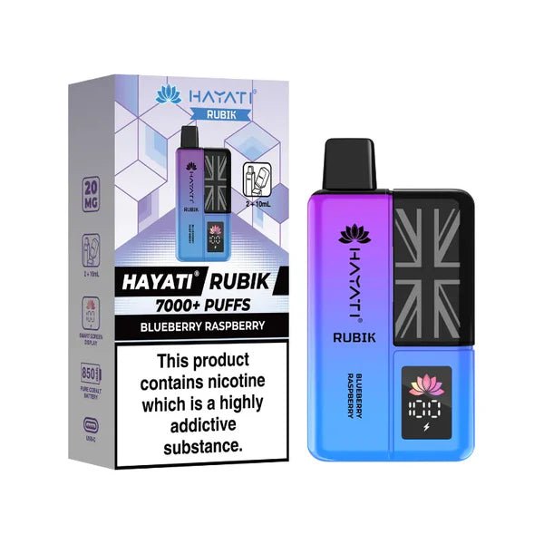 Hayati Rubik 7k Puffs Refillable Vape 20mg