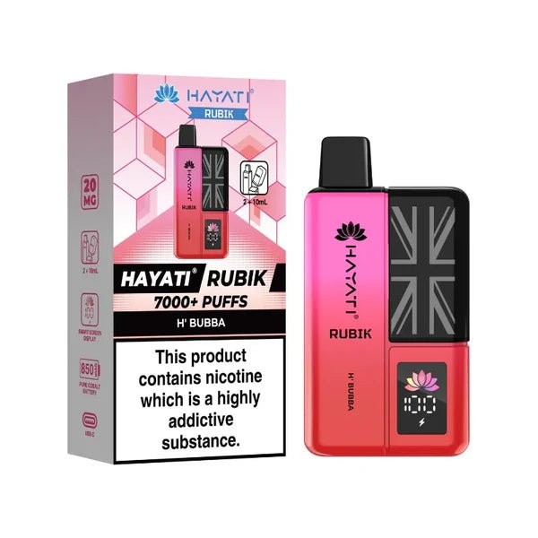 Hayati Rubik 7k Puffs Disposable Vape 20mg