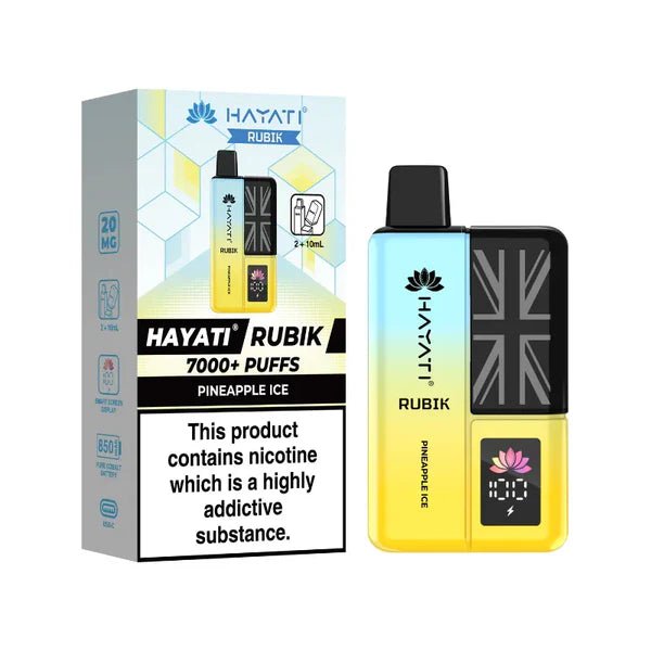 Hayati Rubik 7k Puffs Refillable Vape 20mg