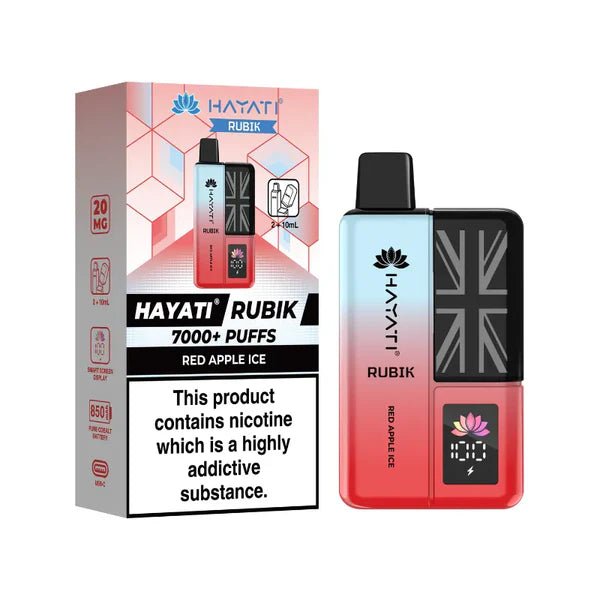 Hayati Rubik 7k Puffs Refillable Vape 20mg