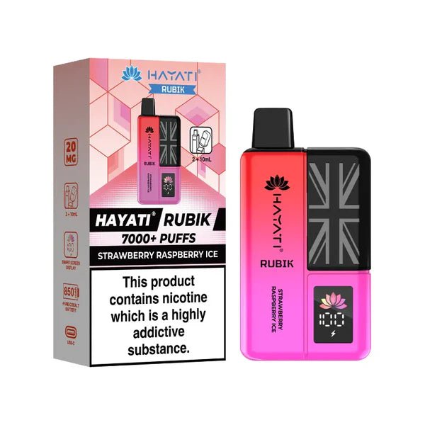 Hayati Rubik 7k Puffs Refillable Vape 20mg