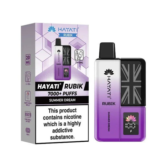 Hayati Rubik 7k Puffs Disposable Vape 20mg