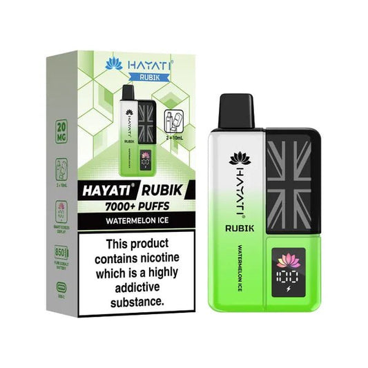 Hayati Rubik 7k Puffs Disposable Vape 20mg