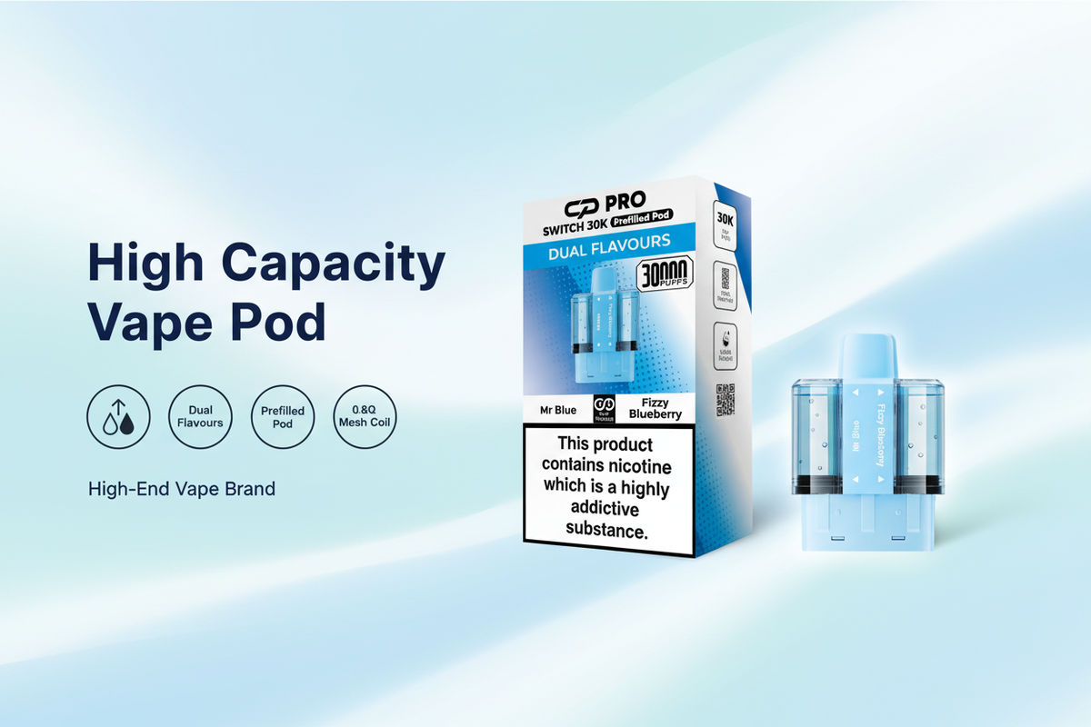 High Capacity Vape Pod