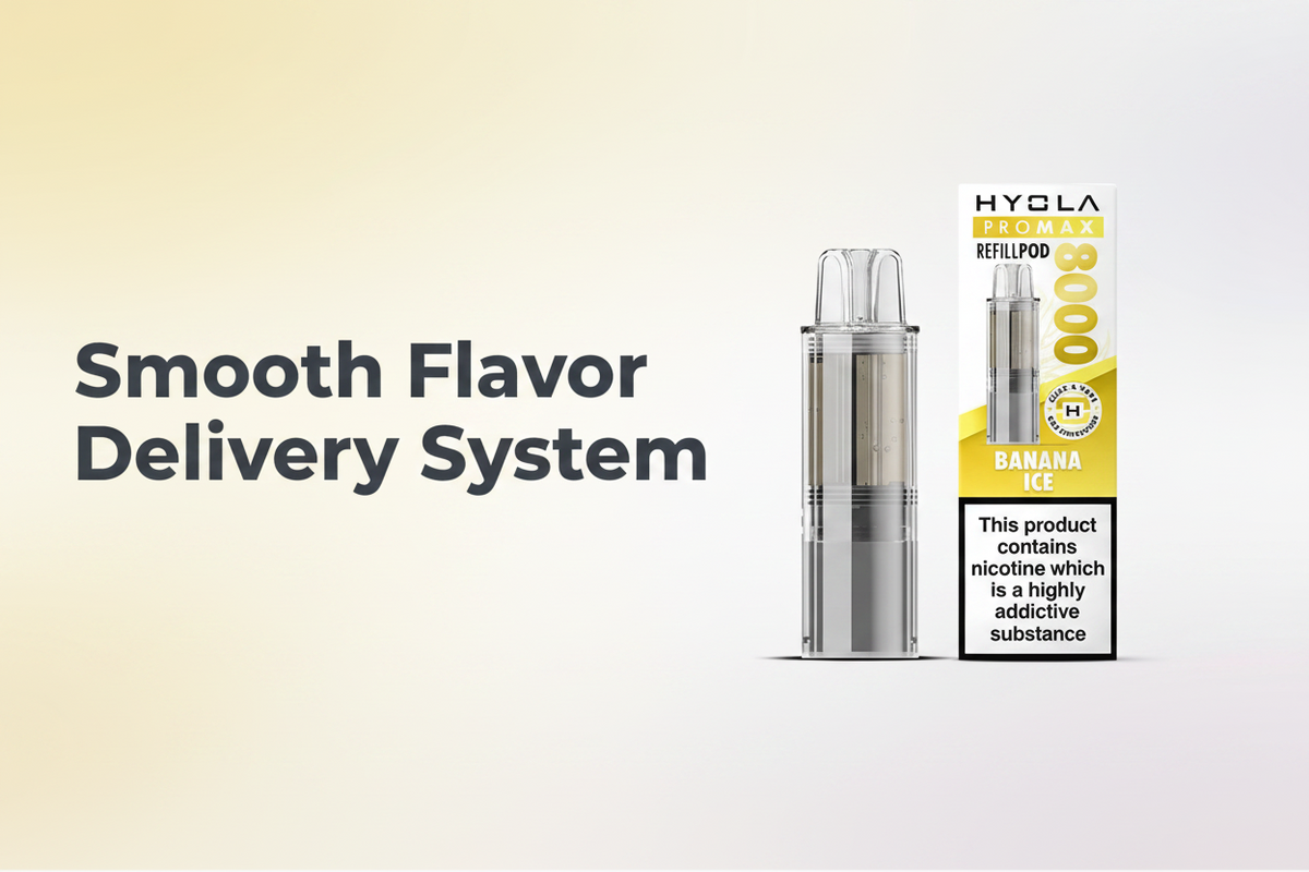  Smooth Flavor Delivery System
