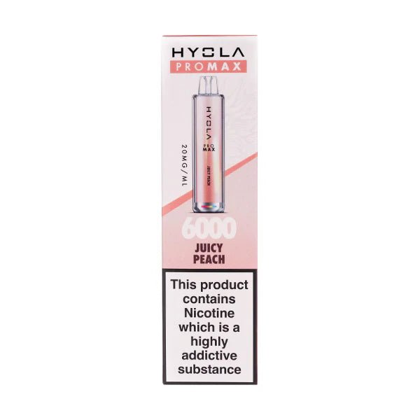 HYOLA Pro Max 6000 Refillable Vape 20mg