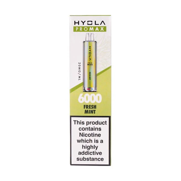 HYOLA Pro Max 6000 Refillable Vape 20mg