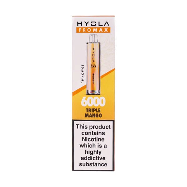 HYOLA Pro Max 6000 Refillable Vape 20mg