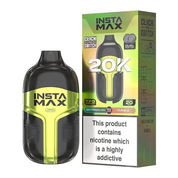 Insta Max 20,000 Puff Disposable Vape - 20MG