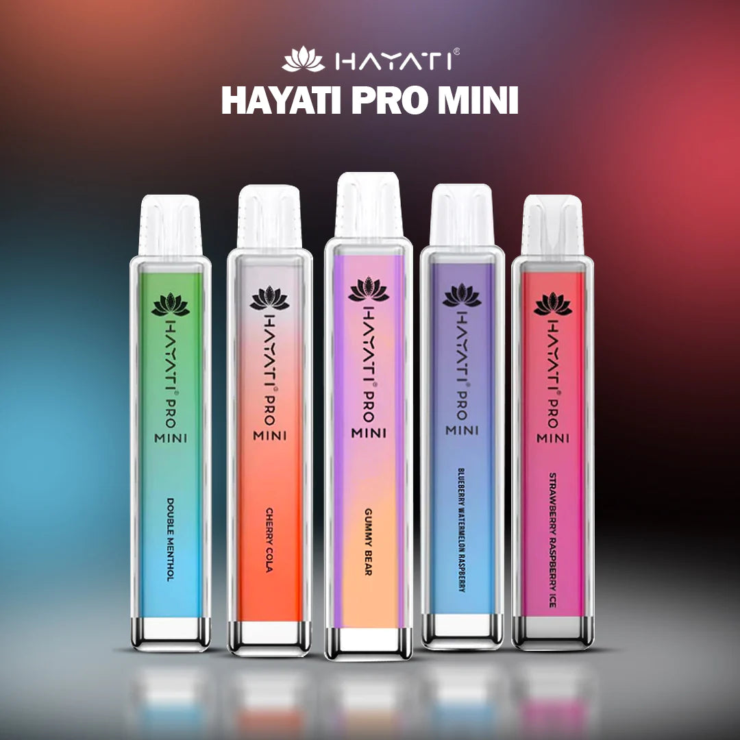 Hayati Pro Mini 600 Puff Disposable Crystal Device