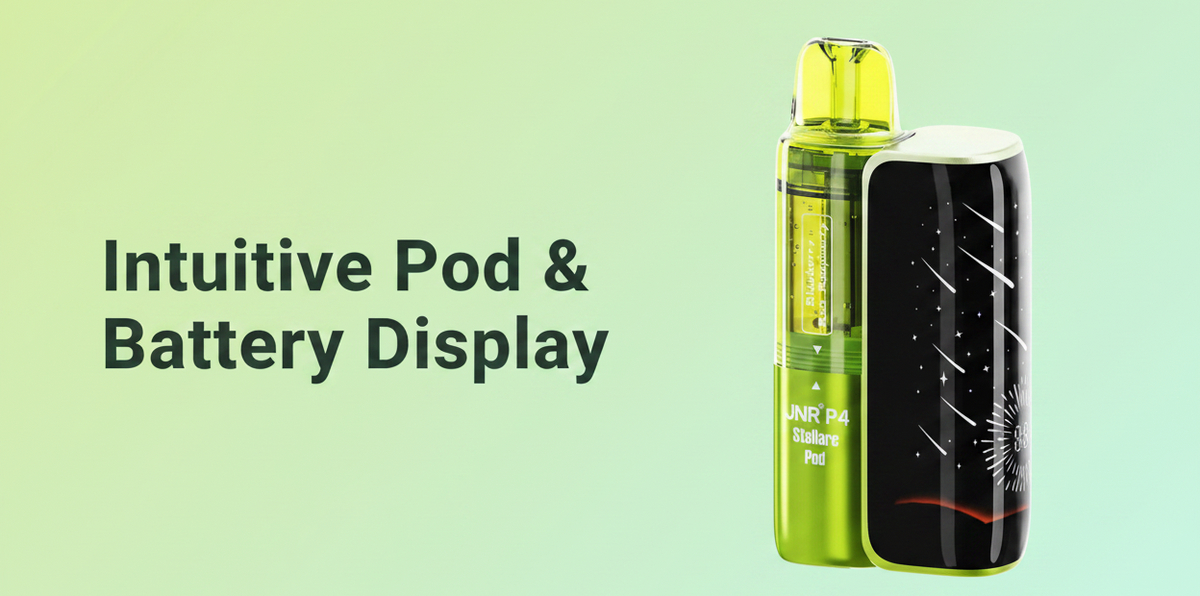 Intuitive Pod & Battery Display
