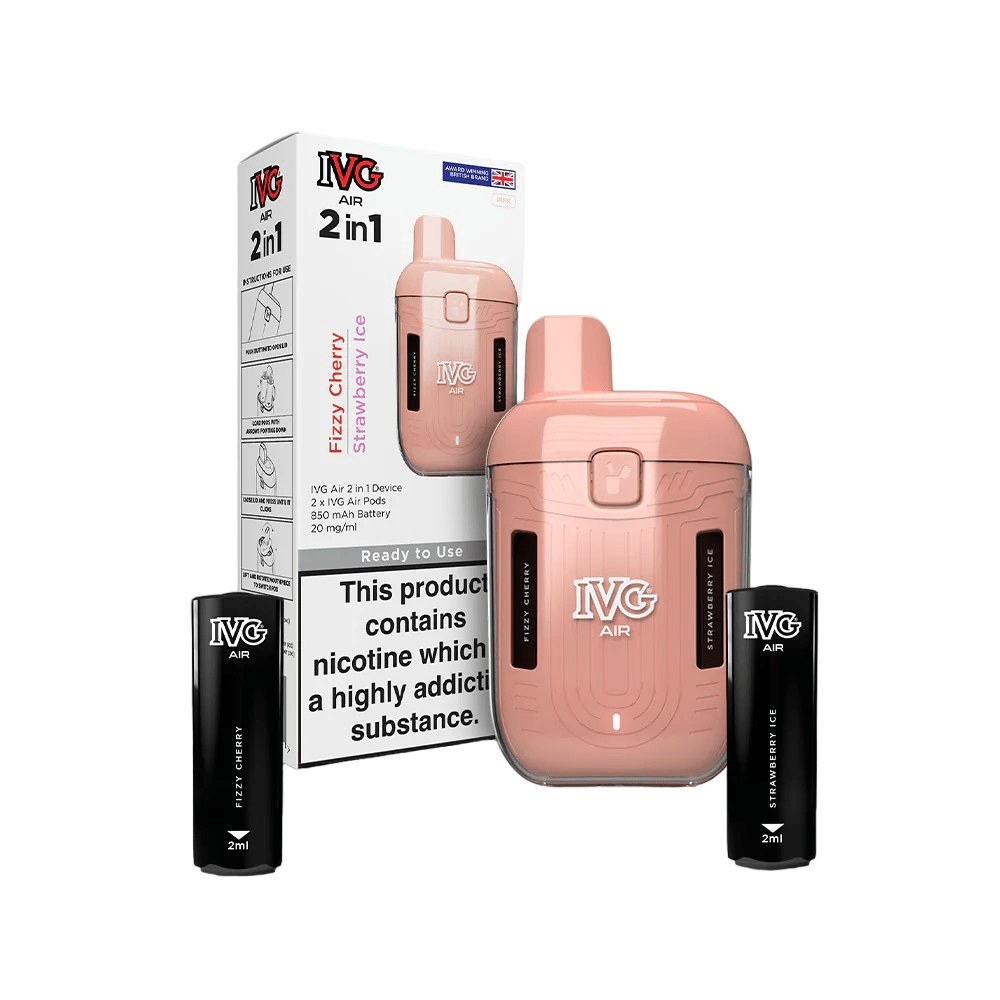 IVG AIR 2IN1 1200 Disposable Vape Kit 20mg