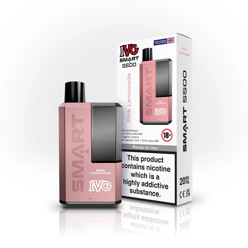 IVG Smart 5500 Refillable Vape Kit 20mg