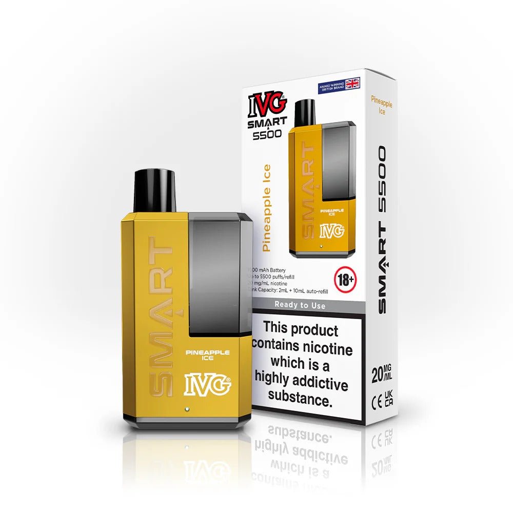 IVG Smart 5500 Refillable Vape Kit 20mg