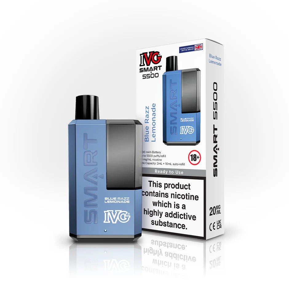 IVG Smart 5500 Refillable Vape Kit 20mg