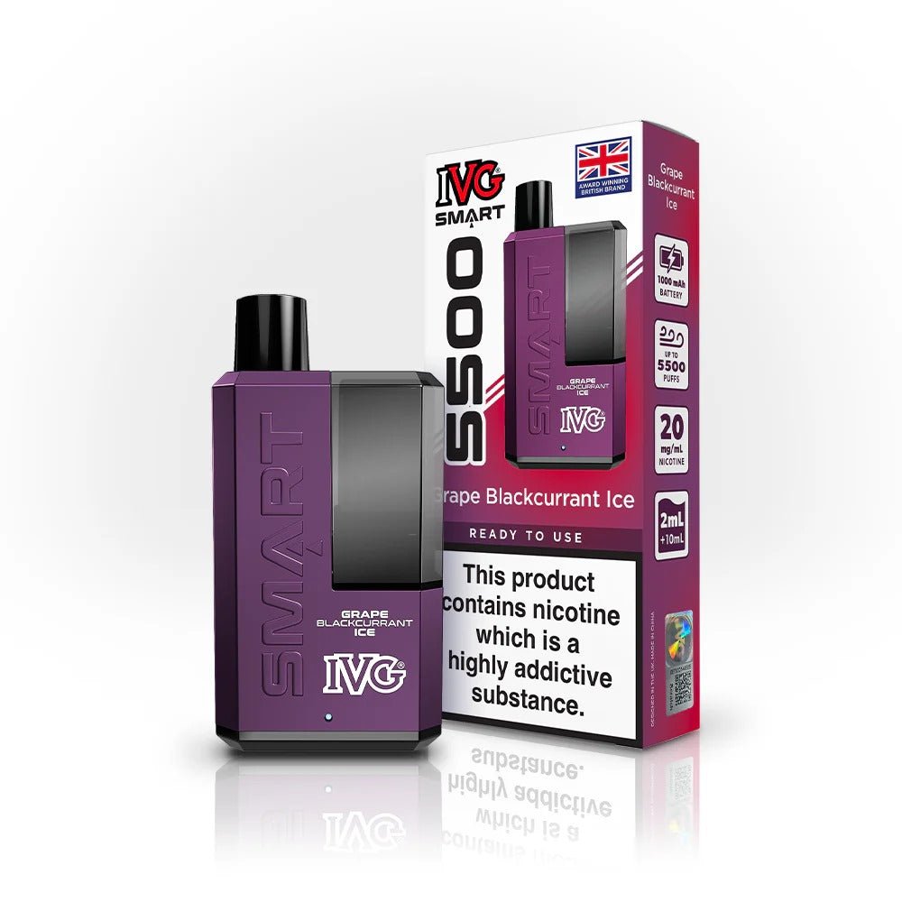 IVG Smart 5500 Refillable Vape Kit 20mg