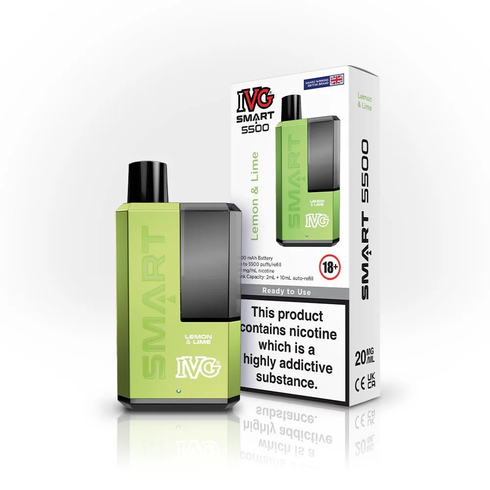 IVG Smart 5500 Refillable Vape Kit 20mg