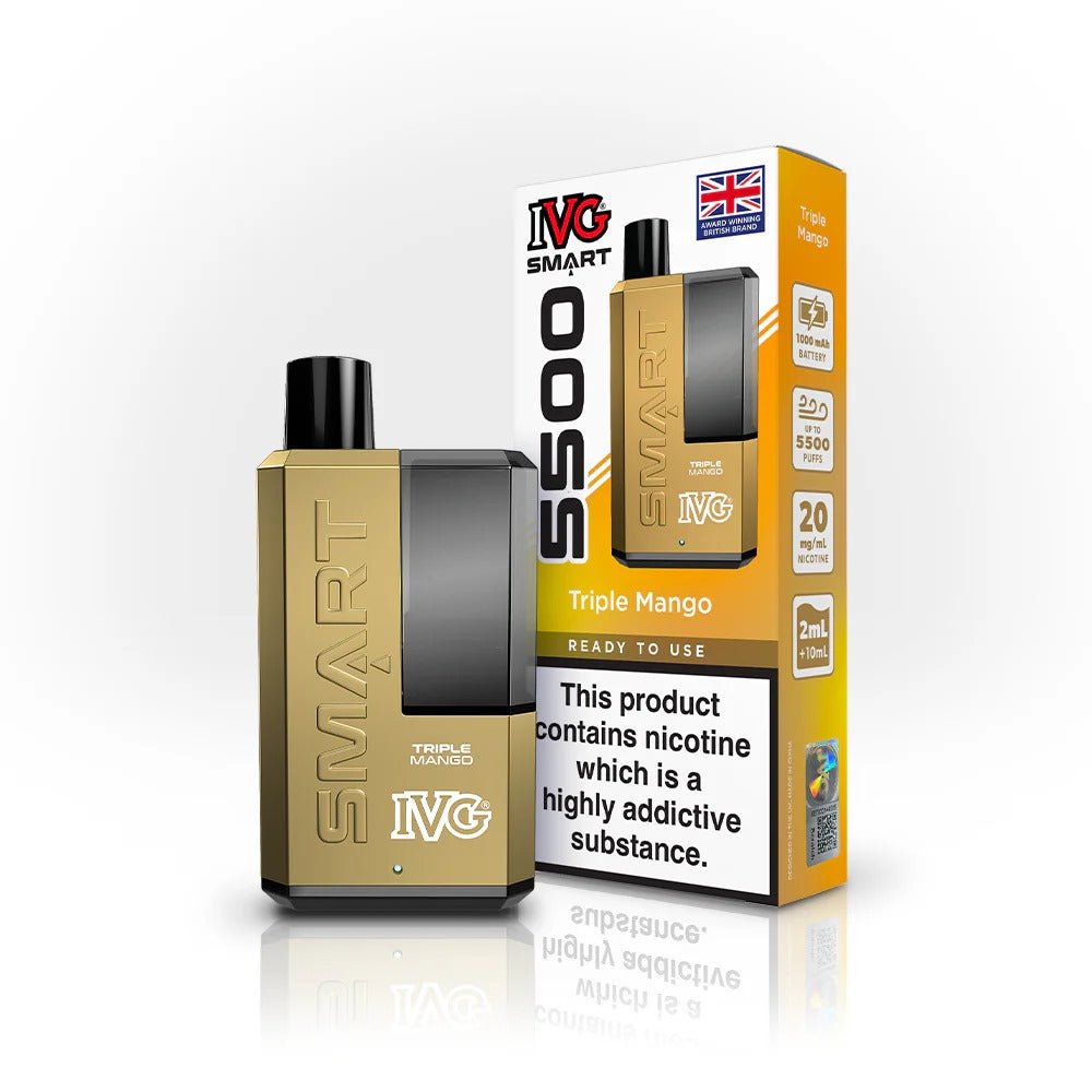 IVG Smart 5500 Refillable Vape Kit 20mg