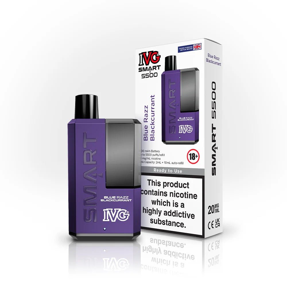 IVG Smart 5500 Refillable Vape Kit 20mg