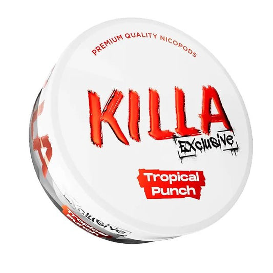 Killa Nicotine Pouches Exclusive Tropical Punch