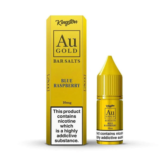 Kingston AU Gold Nic salt 10ml Blue Raspberry (Box of 10)