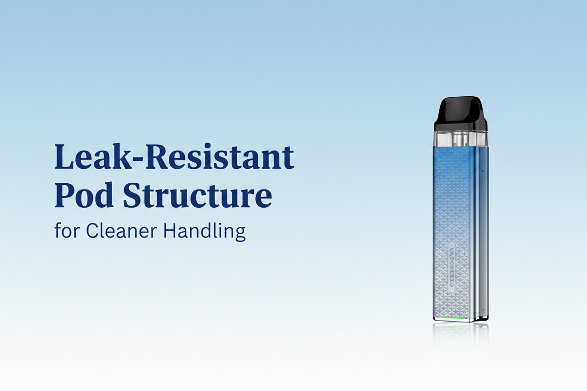 Leak-Resistant Pod Structure for Cleaner Handling