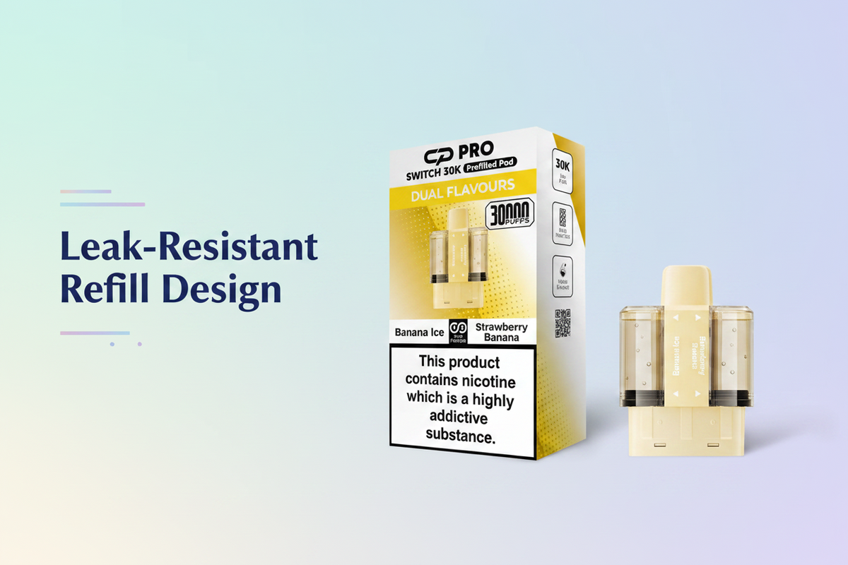 Leak-Resistant Refill Design