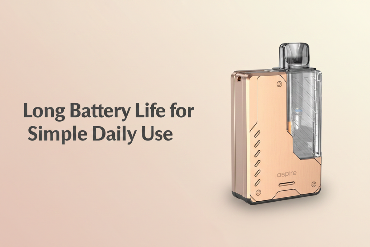 Long Battery Life for Simple Daily Use